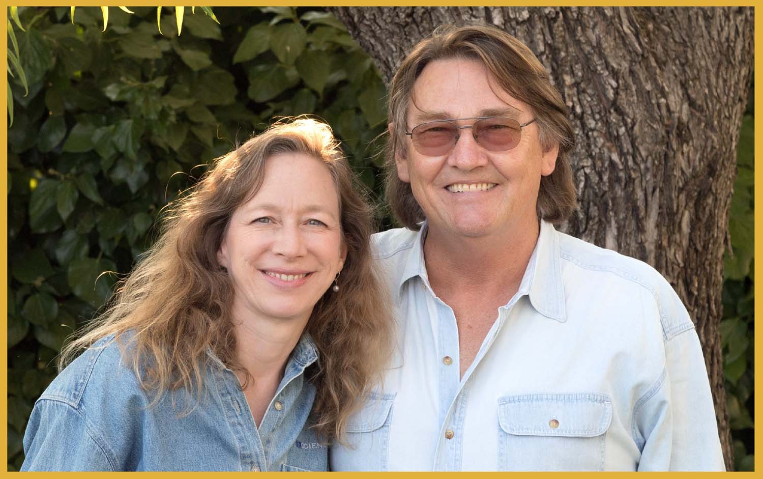 Francesca Bertone and Jay Harman