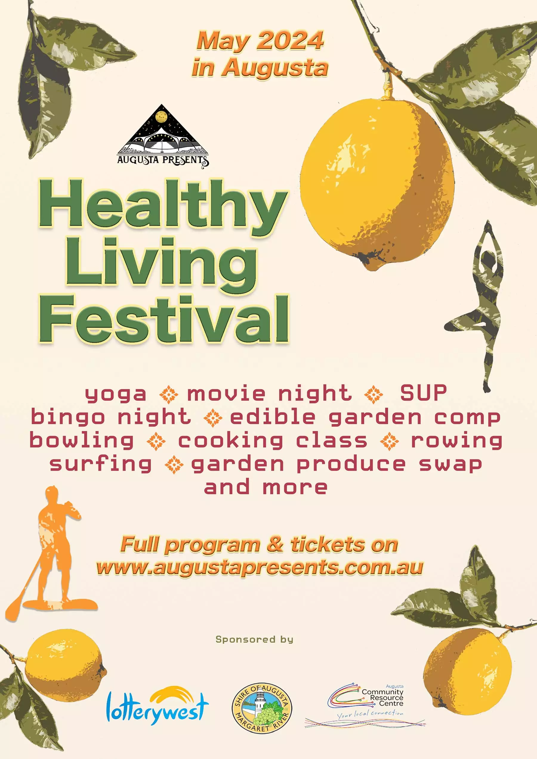 Healthy Living Festival 2024 Poster